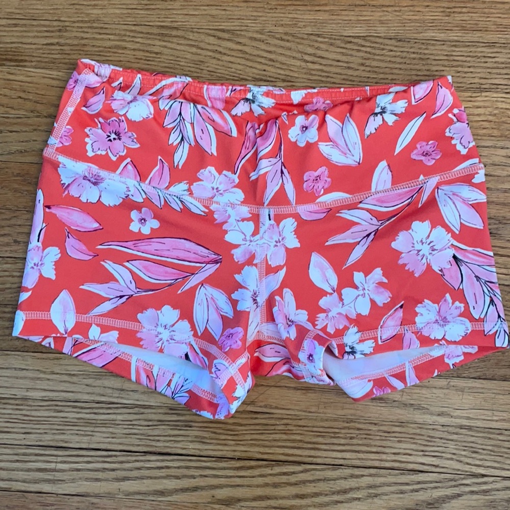 Fleo Original 2.5” Shorts - Pink Floral - XS